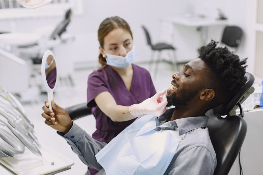 dental crown patient