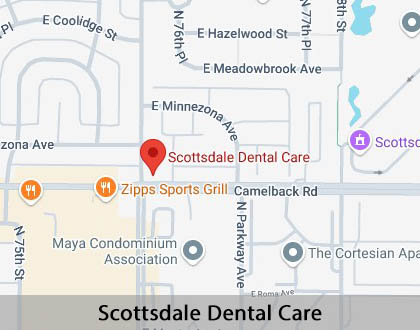 Map image for Wisdom Teeth Extraction in Scottsdale, AZ